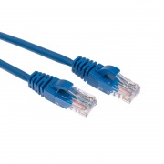 Шнур коммутационный патч-корд U/UTP, CAT 5e, RJ45-RJ45, 26AWG, LSZH, синий, 0,5м REXANT | Фото 2