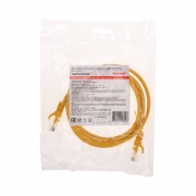 Шнур коммутационный патч-корд U/UTP, CAT 5e, RJ45-RJ45, 26AWG, LSZH, желтый, 1,5м REXANT | Фото 3