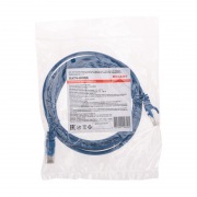 Шнур коммутационный патч-корд U/UTP, CAT 5e, RJ45-RJ45, 26AWG, LSZH, синий, 2м REXANT | Фото 3