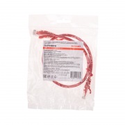 Шнур коммутационный патч-корд U/UTP, CAT 6, RJ45-RJ45, 26AWG, LSZH, красный, 0,5м REXANT | Фото 3