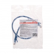 Шнур коммутационный патч-корд U/UTP, CAT 6, RJ45-RJ45, 26AWG, LSZH, синий, 0,5м REXANT | Фото 3