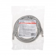 Шнур коммутационный патч-корд U/UTP, CAT 6, RJ45-RJ45, 26AWG, LSZH, серый, 3м REXANT | Фото 3