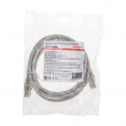 Шнур коммутационный патч-корд S/FTP, CAT 6A (10G), RJ45-RJ45, 28AWG, LSZH, серый, 2м REXANT | Фото 3