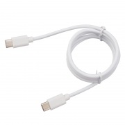 Кабель Type-C - Type-C, 3А, 60Вт, 1м, ПВХ, белый, Power Delivery REXANT | Фото 1