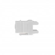 Модуль Keystone Jack RJ-45 CAT 6 неэкранированный 110 IDC тип 180 градусов, с пылезащитной шторкой, белый REXANT | Фото 2