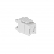 Модуль Keystone Jack RJ-45 CAT 6 неэкранированный 110 IDC тип 180 градусов, с пылезащитной шторкой, белый REXANT | Фото 3