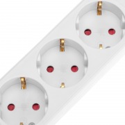 Удлинитель СТАНДАРТ 3 гнезда, 5м, 3х1,0мм², с/з, с выключателем, 2 USB-разъема, белый REXANT | Фото 4