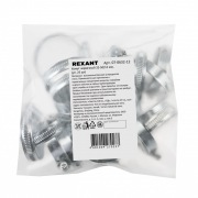 Хомут червячный 32-50/12-0,8мм, (25 шт/уп) REXANT | Фото 3