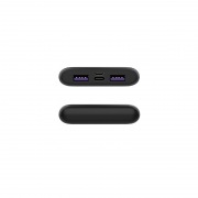 Портативное зарядное устройство Power Bank (аккумуляторная батарея) 20000 mAh с Quick Charge и Power Delivery, черное REXANT | Фото 3