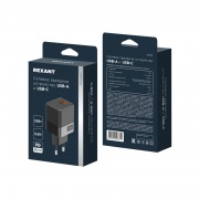 Сетевое зарядное устройство с двумя портами USB-A и USB-C, 35Вт REXANT | Фото 4
