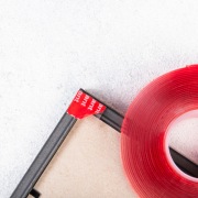 Лента клейкая двухсторонняя прозрачная, на VHB акриловой основе, 12 мм х 5 м REXANT | Фото 1