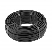 Кабель греющий (нагревательный) саморегулирующийся с УФ-защитой SRL40-2CR UV, экранированный, 40Вт/м, 1,0мм2/45м, бухта 50м REXANT | Фото 4