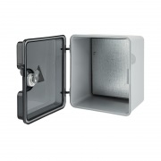 Корпус пластиковый ЩМПп с прозрачной дверцей 200х175х150мм IP55 REXANT | Фото 3