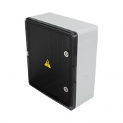 Корпус пластиковый ЩМПп с прозрачной дверцей 370х325х150мм IP65 REXANT | Фото 1