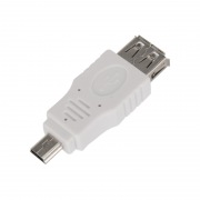 Переходник USB (гнездо USB-A - штекер mini USB), (1шт.)  REXANT | Фото 3