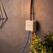 Розетка телефонная + сетевая LAN, на стену, (гнездо 8Р8С (Rj-45) + гнездо 6Р-4С (RJ-11))  REXANT | Фото 1