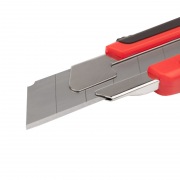 Нож с сегментированным лезвием 25 мм, корпус ABS пластик обрезиненный Rexant | Фото 2