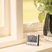 Термогигрометр комнатный с часами и функцией будильника REXANT | Фото 10