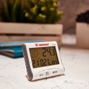 Термогигрометр комнатный с часами и функцией будильника REXANT | Фото 9