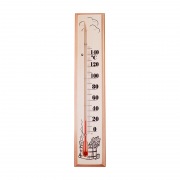 Термометр для сауны, основание - дерево 60х300 мм REXANT | Фото 1