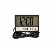 Термометр электронный REXANT комнатно-уличный с часами | Фото 4