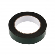 Двухсторонний скотч зеленого цвета на черной вспененной ЭВА основе, 25 мм, 5 м REXANT | Фото 1