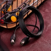 ВЧ кабель ТВ штекер - ТВ штекер, длина 3 метра, черный  REXANT | Фото 1