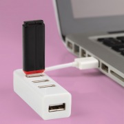 Разветвитель USB на 4 порта белый REXANT | Фото 2
