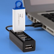 Разветвитель USB на 4 порта черный REXANT | Фото 2