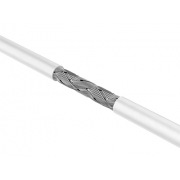 USB кабель для iPhone 5/6/7 моделей ОРИГИНАЛ (чип MFI) 1 м белый REXANT | Фото 1