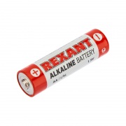 Алкалиновая батарейка AA/LR6 "REXANT" 1,5 V   4 шт блистер | Фото 1