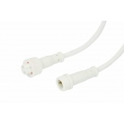 Соединительный кабель (2pin) герметичный (IP67) 2х0. 35мм² 300V белый | Фото 2