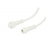 Соединительный кабель (2pin) герметичный (IP67) 2х0. 35мм² 300V белый | Фото 3