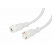 Соединительный кабель (3pin) герметичный (IP67) 3х0.5мм² 300V белый | Фото 2