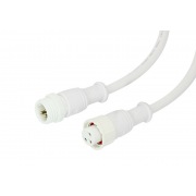 Соединительный кабель (3pin) герметичный (IP67) 3х0.5мм² 300V белый | Фото 3