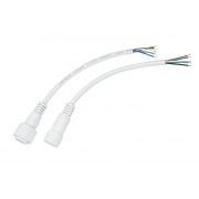 Соединительный кабель (5pin) герметичный (IP67) 5х0.5мм² 300V белый | Фото 1