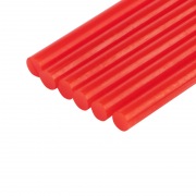 Клеевые стержни REXANT, Ø7 мм, 100 мм, красные, 6 шт., блистер | Фото 2