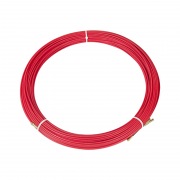 Протяжка кабельная REXANT (мини УЗК в бухте), стеклопруток, d=3,5 мм 70 м, красная | Фото 1