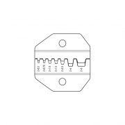 Кримпер для обжима двойных штыревых наконечников 2x(0.5-6.0) мм² (HT-5-26TW) REXANT | Фото 8