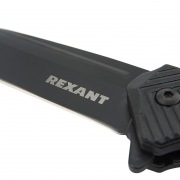 Нож складной полуавтоматический REXANT Black Spear | Фото 2