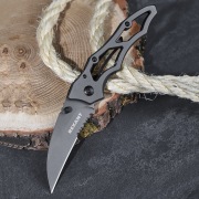 Нож складной Коготь полуавтоматический REXANT Titanium | Фото 1
