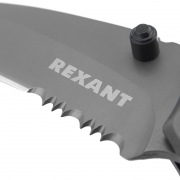 Нож складной Коготь полуавтоматический REXANT Titanium | Фото 4