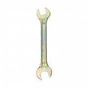 Ключ рожковый REXANT 14х17 мм, желтый цинк | Фото 1