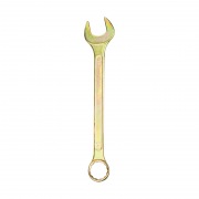 Ключ комбинированный REXANT 24 мм, желтый цинк | Фото 1