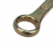 Ключ комбинированный REXANT 19 мм, желтый цинк | Фото 3
