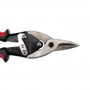 Ножницы по металлу прямые REXANT 260 мм никелированные, двухкомпонентные рукоятки | Фото 3