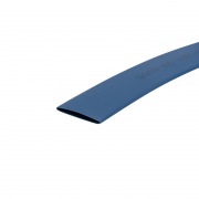 Трубка термоусаживаемая 10,0/5,0 мм синяя, ролик 2,44 м REXANT | Фото 1