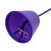 Патрон E27 силиконовый со шнуром 1 м фиолетовый REXANT | Фото 5