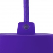 Патрон E27 силиконовый со шнуром 1 м фиолетовый REXANT | Фото 6