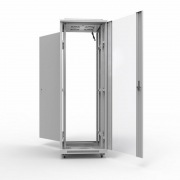 19" Напольный шкаф Rexant серии Standart 22U 600х600 мм, передняя дверь стекло, задняя дверь металл, RAL 7035 (состоит из 2 частей) | Фото 2